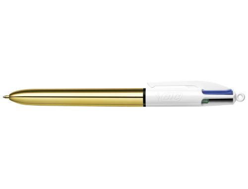 Esferografica bic quatro cores shine ouro ponta de 1 mm , Bic , 155817 , 3086123404120